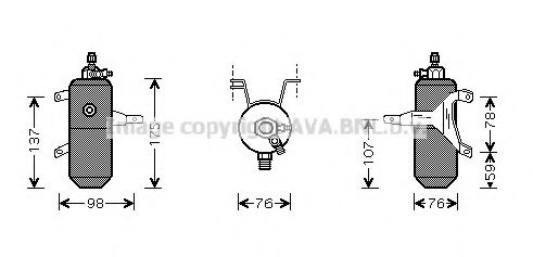 Влагоотделитель кондиционера - AVA FD D332