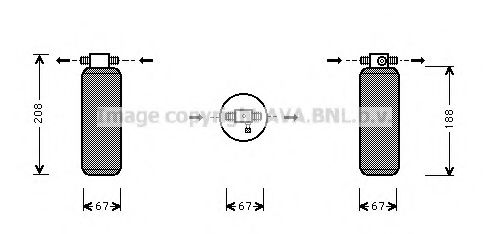 Влагоотделитель кондиционера - AVA UV D030