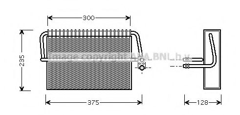 Испаритель кондиционера - AVA MS V325