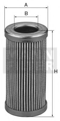 Фильтр гидравлический системы гидроусилителя руля - Mann HD 513/8