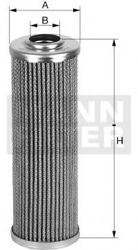 Фильтр гидравлический системы гидроусилителя руля - Mann HD 55