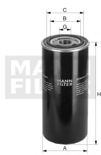 Фильтр масляный гидравлический - Mann WD 962/21