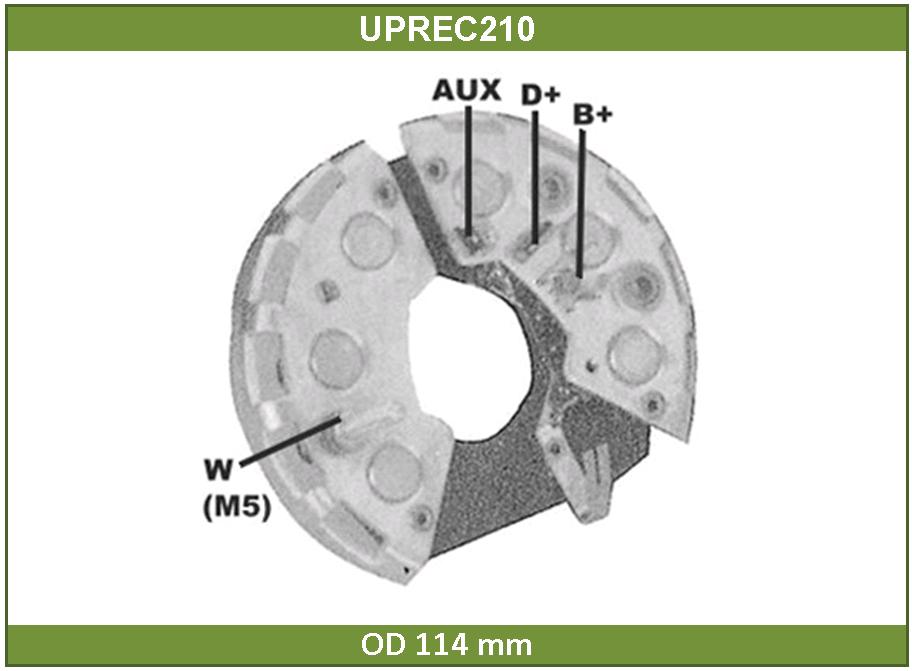 Диодный мост - Unipoint REC210