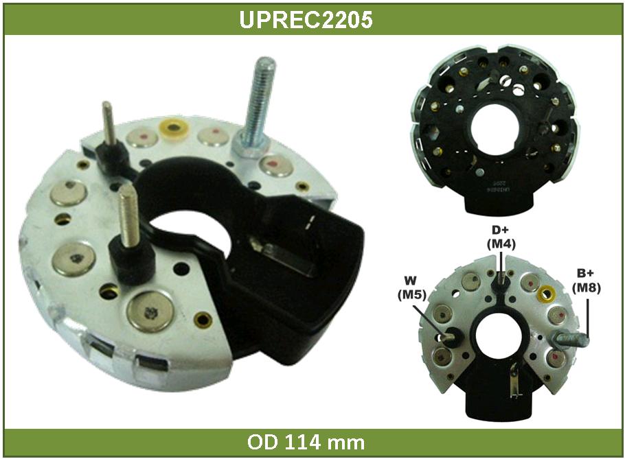 Диодный мост - Unipoint REC2205