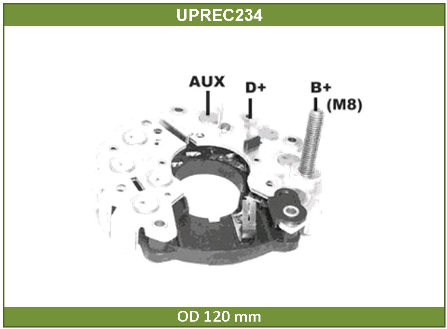 Диодный мост - Unipoint REC234