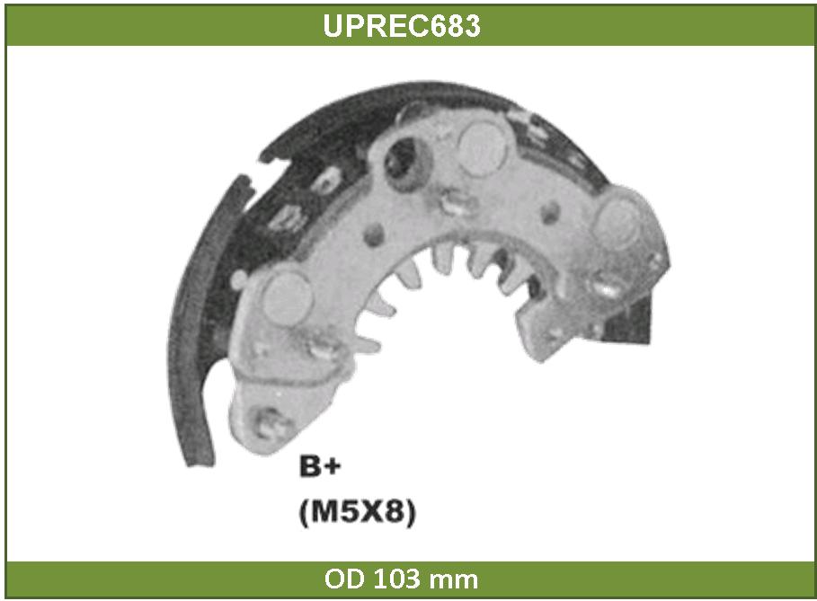Диодный мост - Unipoint REC683