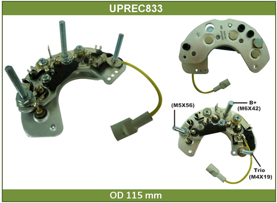 Диодный мост - Unipoint REC833
