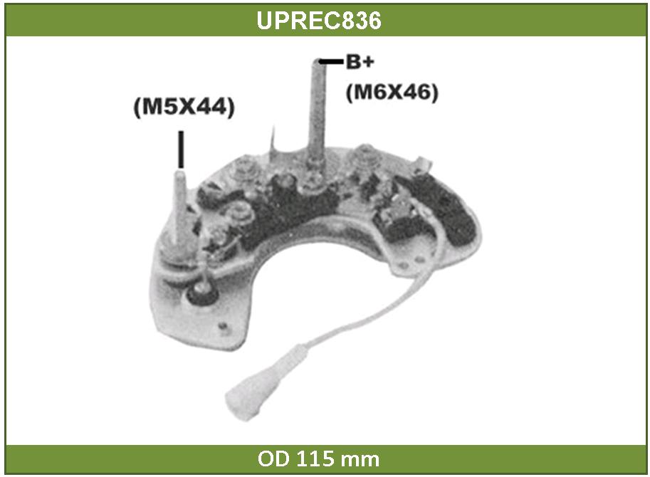 Диодный мост - Unipoint REC836