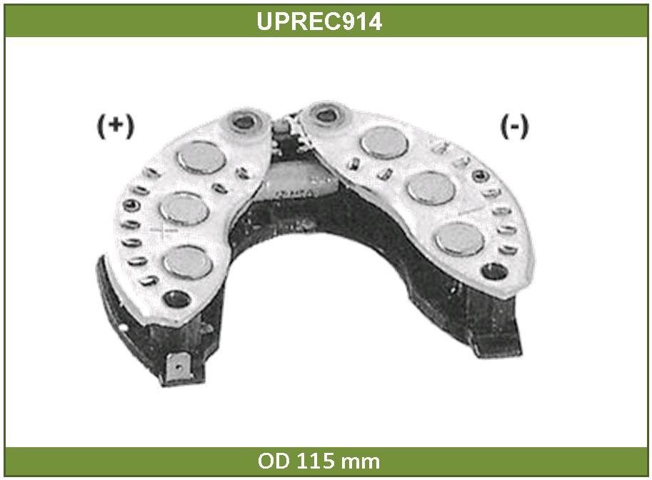 Диодный мост - Unipoint REC914
