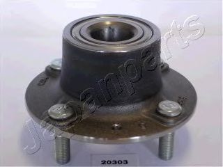 Комплект подшипника ступицы колеса | зад | - Japanparts KK-20303