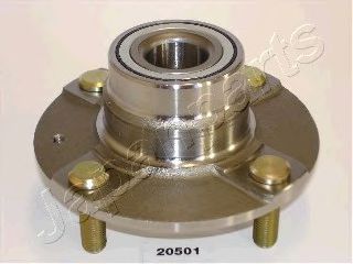 Комплект подшипника ступицы колеса | зад | - Japanparts KK-20501