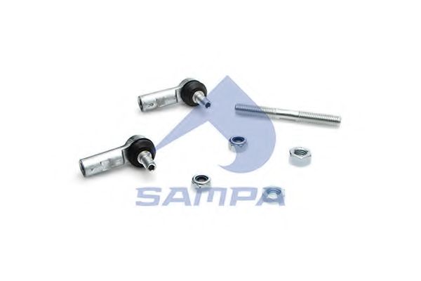Колодки тормозные дисковые HCV - SAMPA 040.527