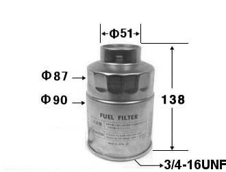 Фильтр топливный - VIC FC-158