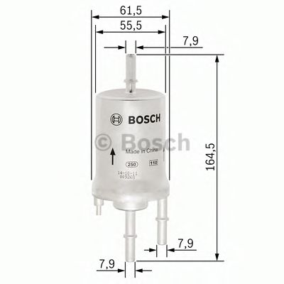 Фильтр топливный - Bosch 0 450 905 959