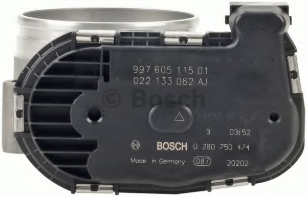 Привод регулировки положения дроссельной заслонки - Bosch 0 280 750 474