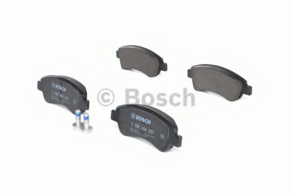 Колодки тормозные дисковые | перед | - Bosch 0 986 494 027