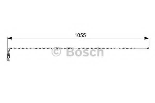 Датчик износа тормозных колодок - Bosch 1 987 473 001