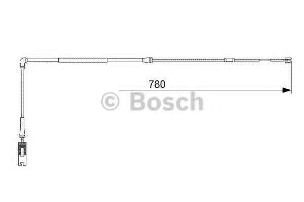 Датчик износа тормозных колодок  Bosch                1 987 473 009
