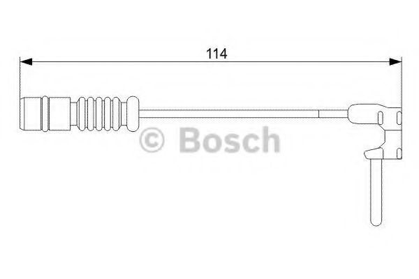 Датчик износа тормозных колодок  Bosch                1 987 473 011