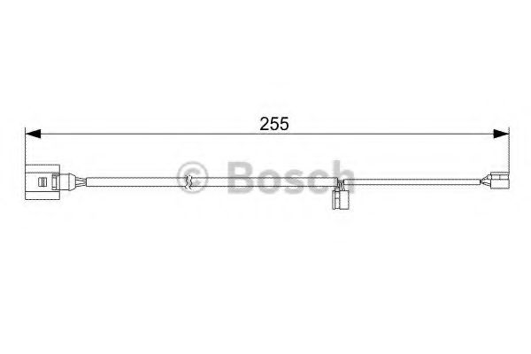 Датчик износа тормозных колодок - Bosch 1 987 473 013