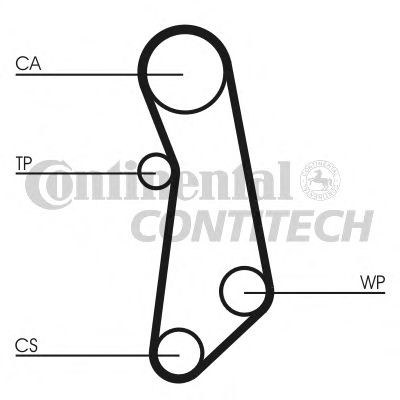 Ремень ГРМ - Contitech CT1115
