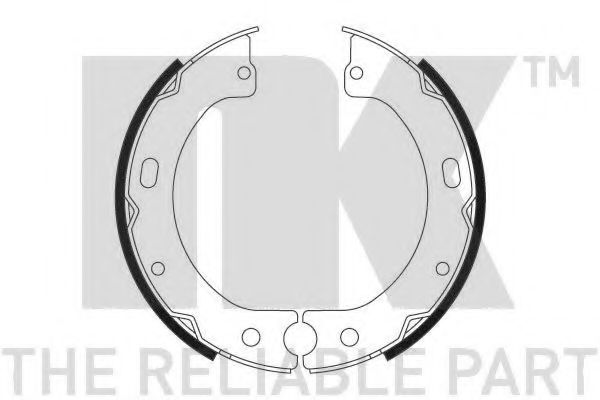 Тормозные колодки стояночного тормоза - NK 2722720