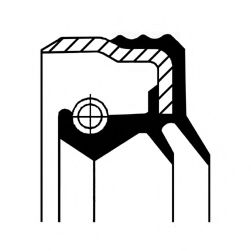 Сальник RVI 100x130x12,5mm | зад | - Corteco 12033886B