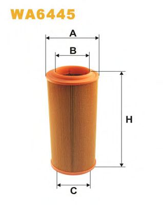 Фильтр воздушный - Wix Filters WA6445