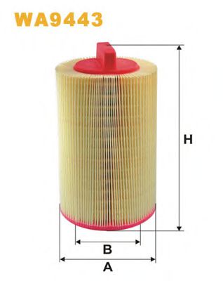 Фильтр воздушный - Wix Filters WA9443