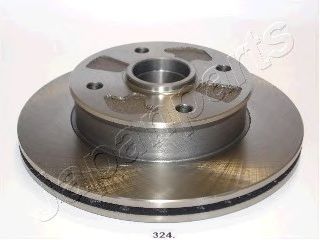 Диск тормозной передний вентилируемый - Japanparts DI-324