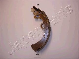 Колодки тормозные барабанные | зад | - Japanparts GF-137AF