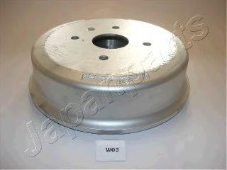 Барабан тормозной | зад | - Japanparts TA-W03