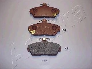 Колодки тормозные дисковые