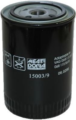 Фильтр масляный - Meat&Doria 15003/9