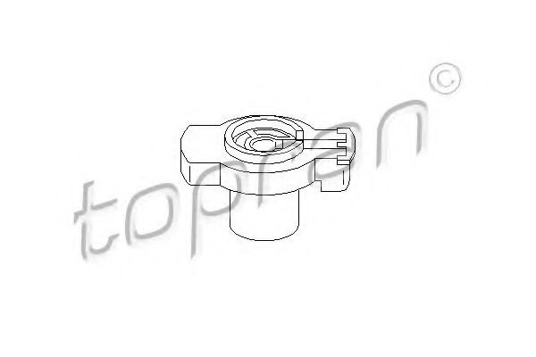 Бегунок распределителя зажигания - Topran 100 244