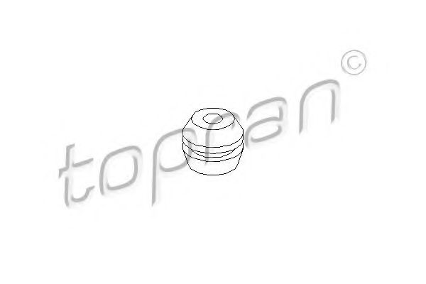 Подушка двигателя | перед | - Topran 102 737