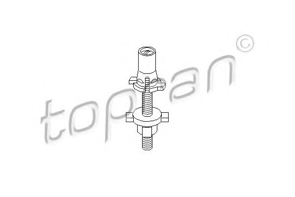 Подшипник карданного вала - Topran 102 940
