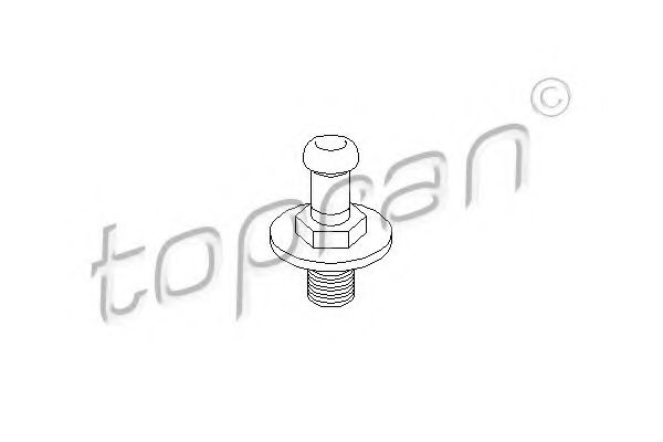 Фиксатор замка двери - Topran 103 542