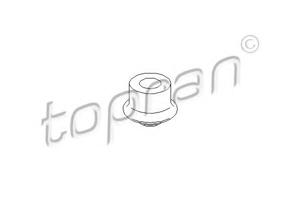 Подушка двигателя | перед | - Topran 104 135