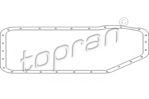 Прокладка картера акпп - Topran 108 757