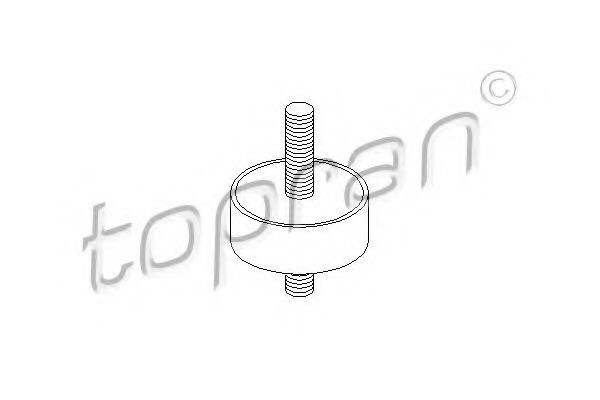 Опора радиатора - Topran 108 767