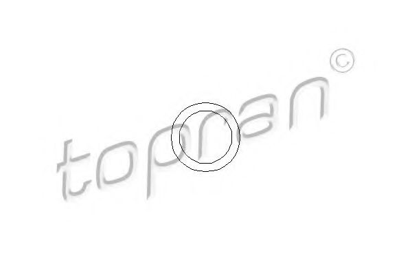 Резиновое кольцо клапанной форсунки - Topran 109 640