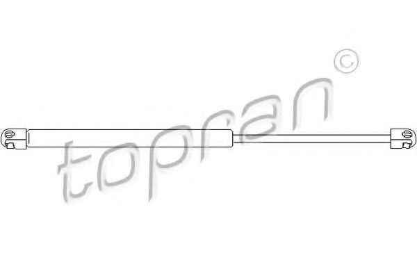 Амортизатор крышки багажника - Topran 200 014