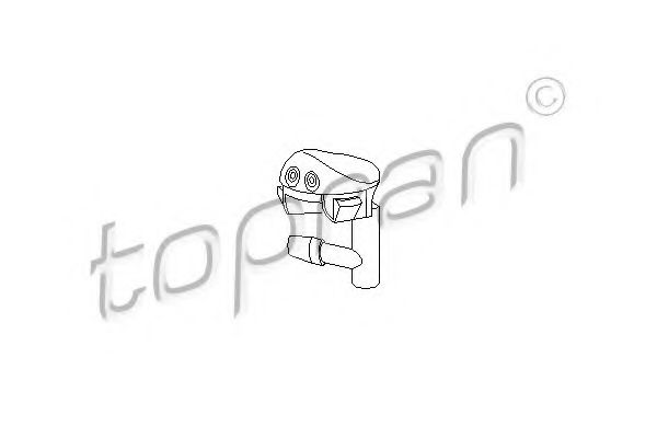 Форсунка омывателя стекла - Topran 202 407