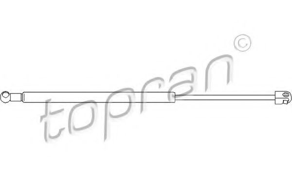 Амортизатор крышки багажника - Topran 205 424