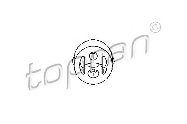 Монтажный компонент выхлопной системы - Topran 400 232