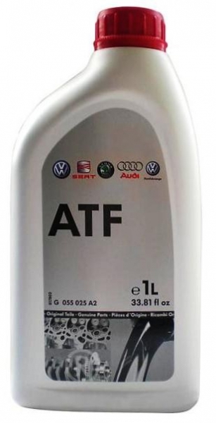 Масло для акпп ATF fluid минеральное, 1л - VAG G 055 025 A2