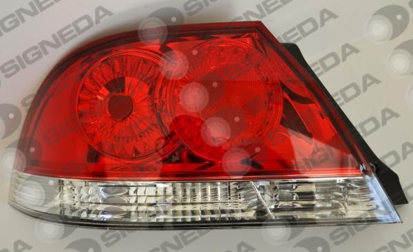 Фонарь задний левый 1.6 - TYC 11A660012B