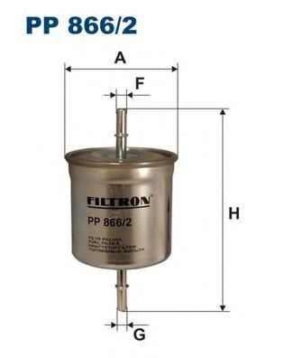 Фильтр топливный volvo - FILTRON PP866/2