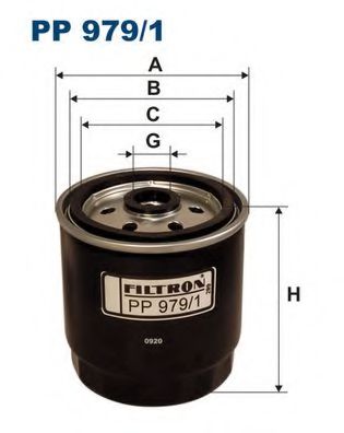 Фильтр топливный hyundai - FILTRON PP979/1